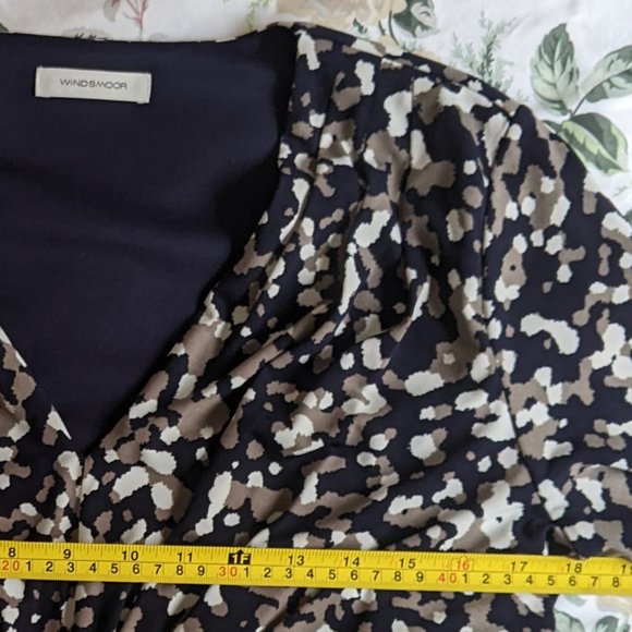 Windsmoor Dress with 3/4 length sleeves size 10 - Picture 6 of 10